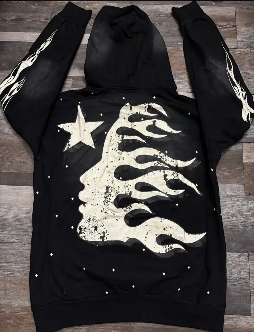 Hellstar Hoodie Black