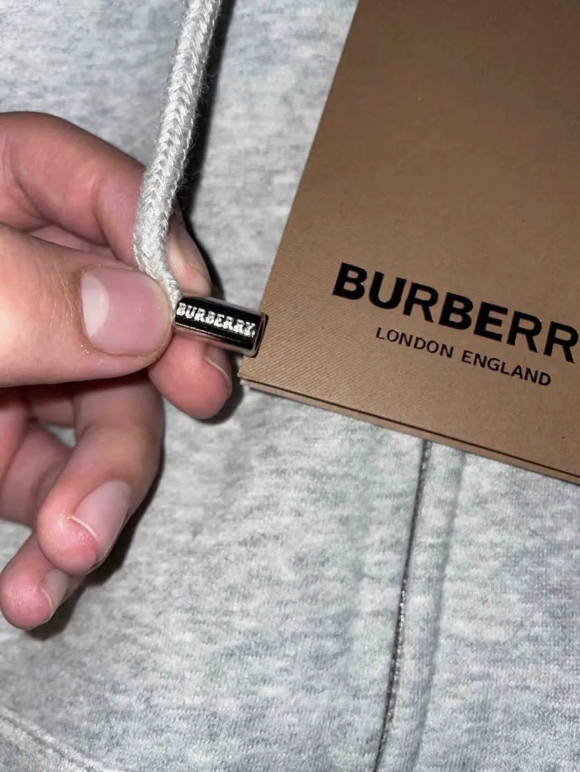 Burberry Zip Up Grey