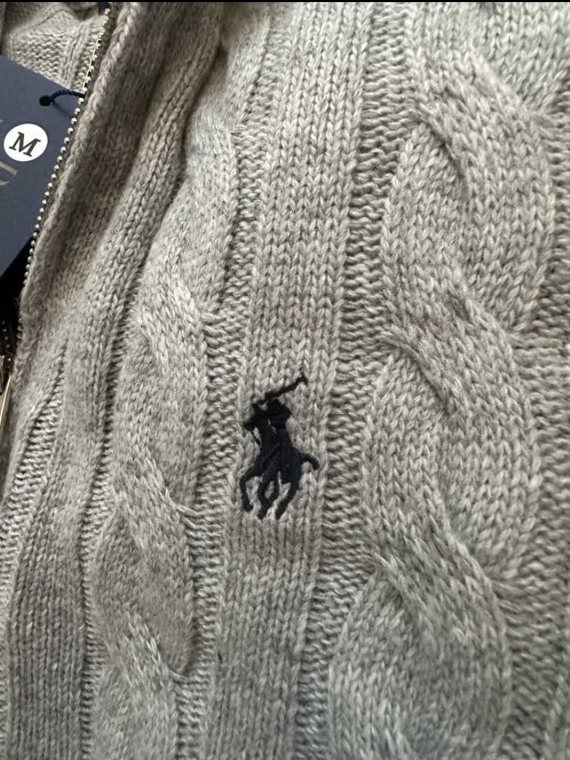 Ralph Lauren Quarter Zip Grey